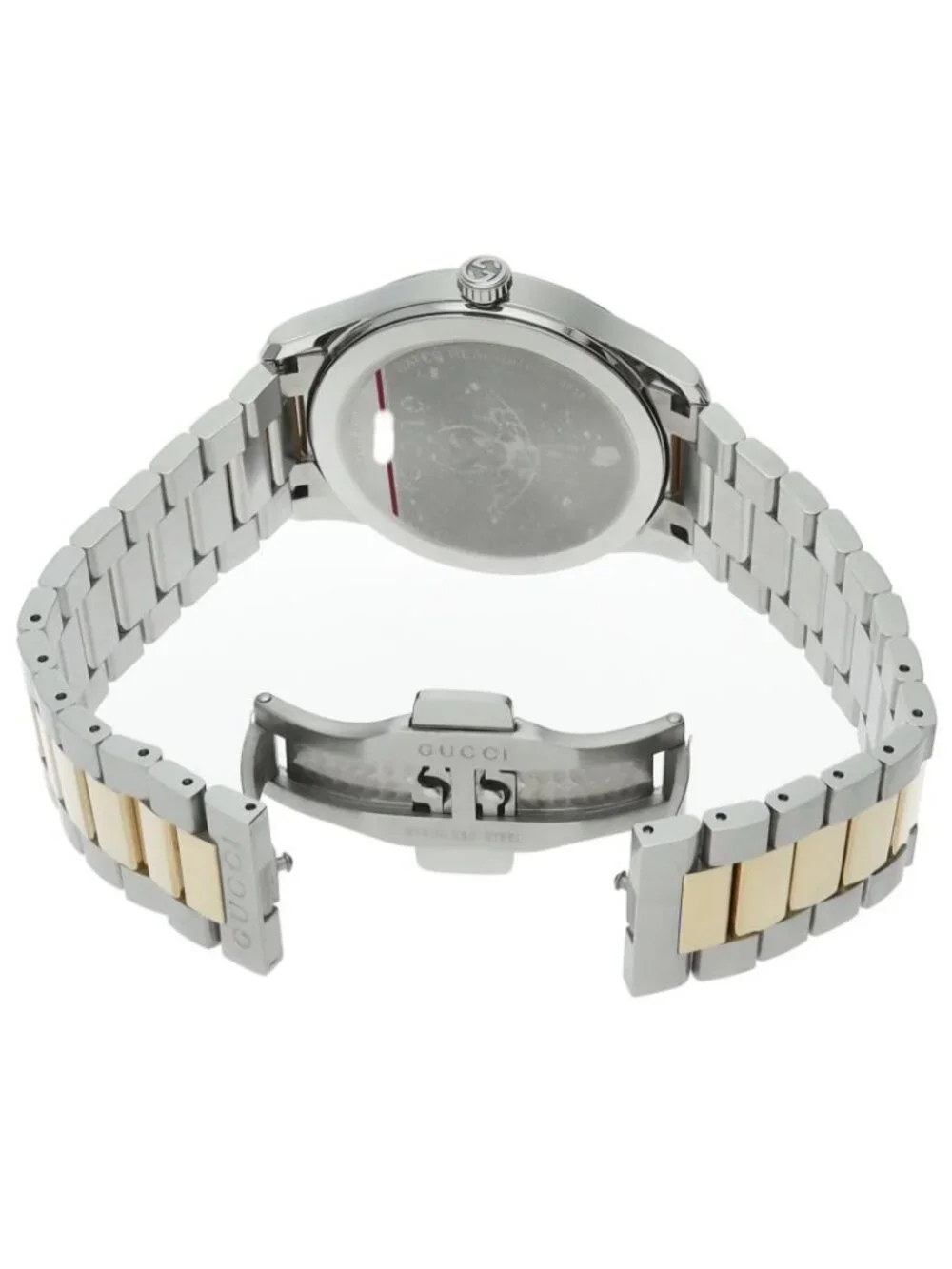 Gucci G-timeless Watch 126.4 SS Silver Polished